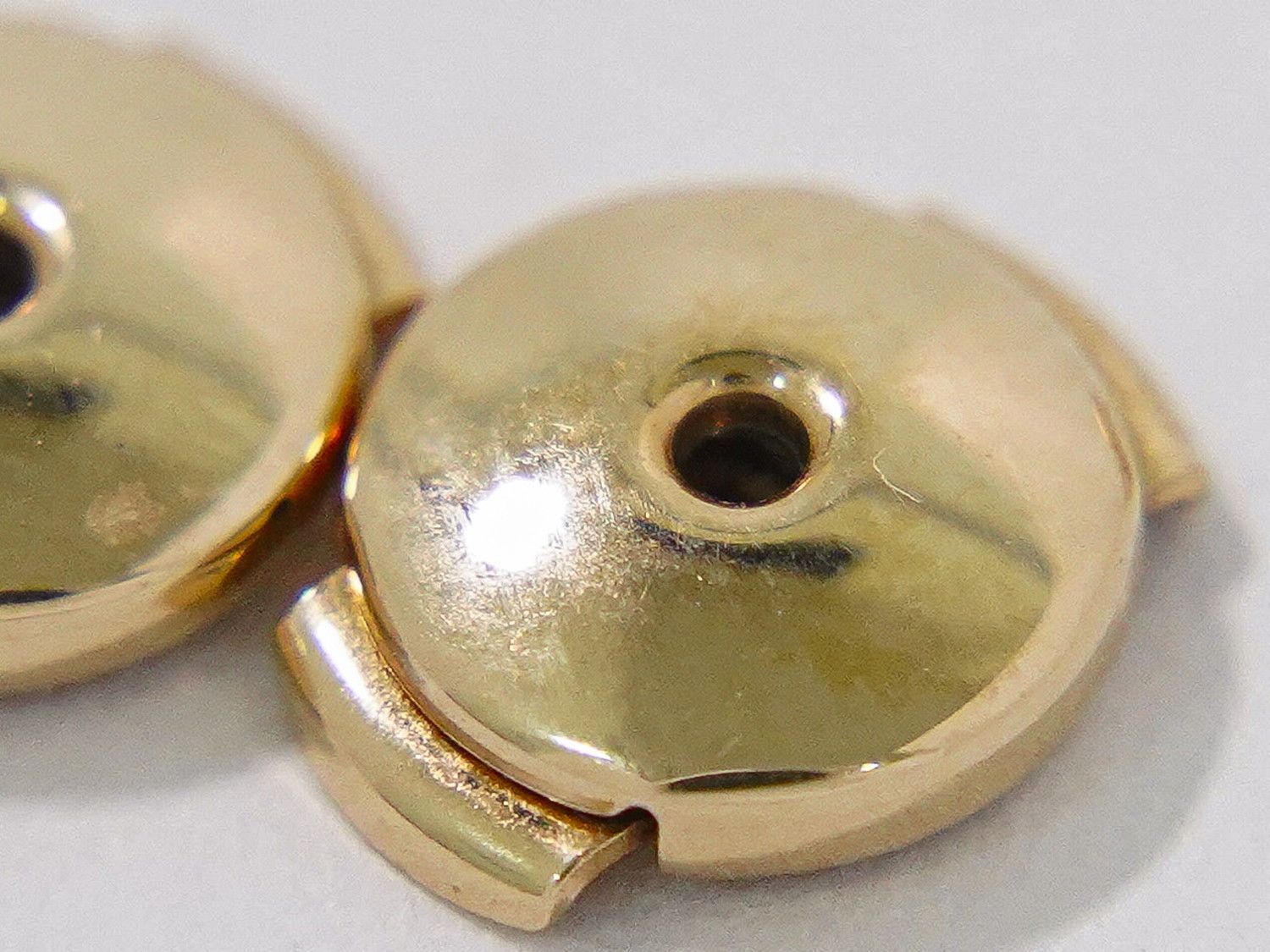 Hermes Chaine D'ancre Farandole PG Earrings Pink Gold — view 4