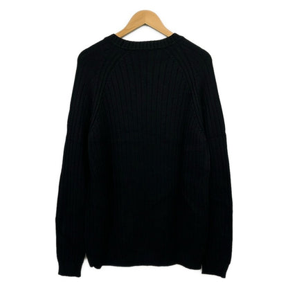 Fendi Long Sleeve Sweater IT 54 Black Dark Yellow Crew — view 2