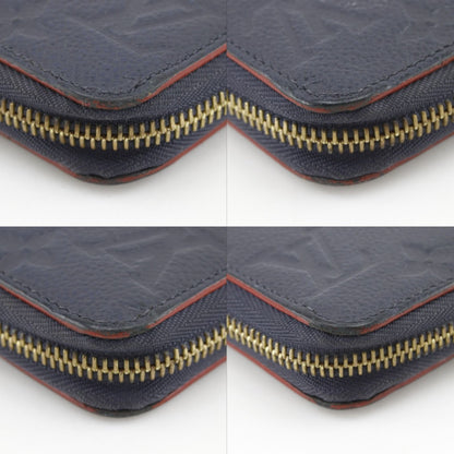 Louis Vuitton Zippy Wallet Monogram Empreinte Marie Nur Jeu Navy — view 4