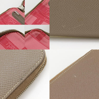 Hermes Silki Daily GM Veau Epsom Etoupe Gray Pink Notebook Cover Agenda — view 8