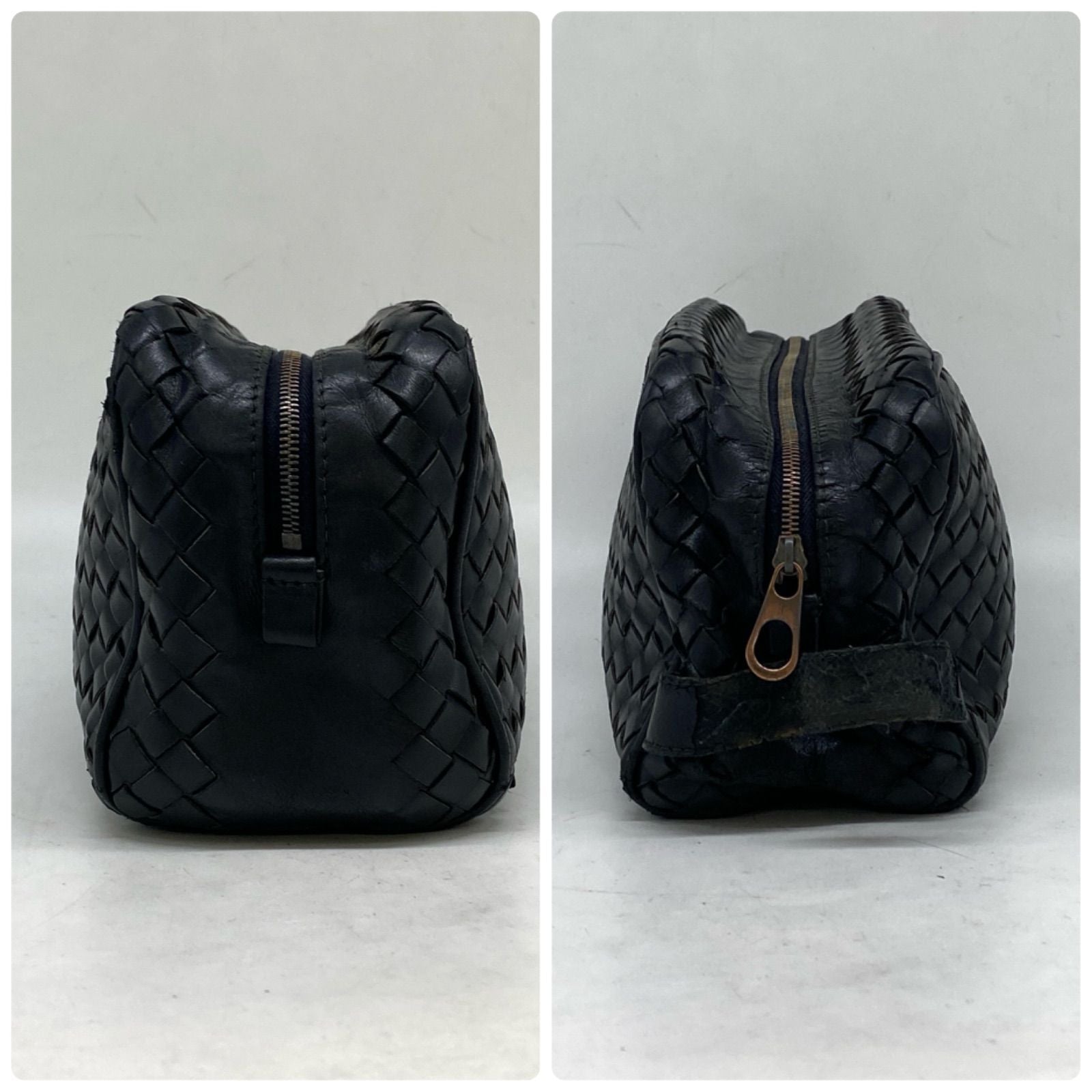 Bottega Veneta Clutch Pouch Intre Black — view 5