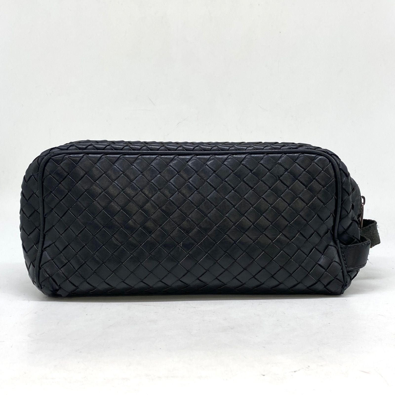 Bottega Veneta Clutch Pouch Intre Black