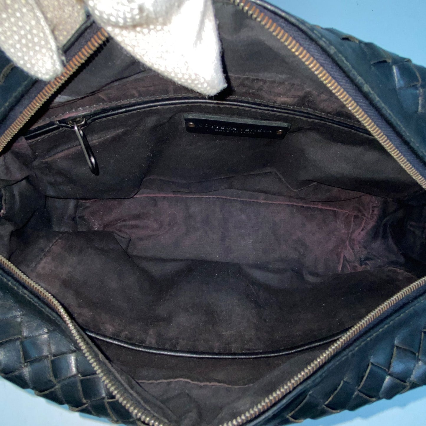 Bottega Veneta Clutch Pouch Intre Black — view 9