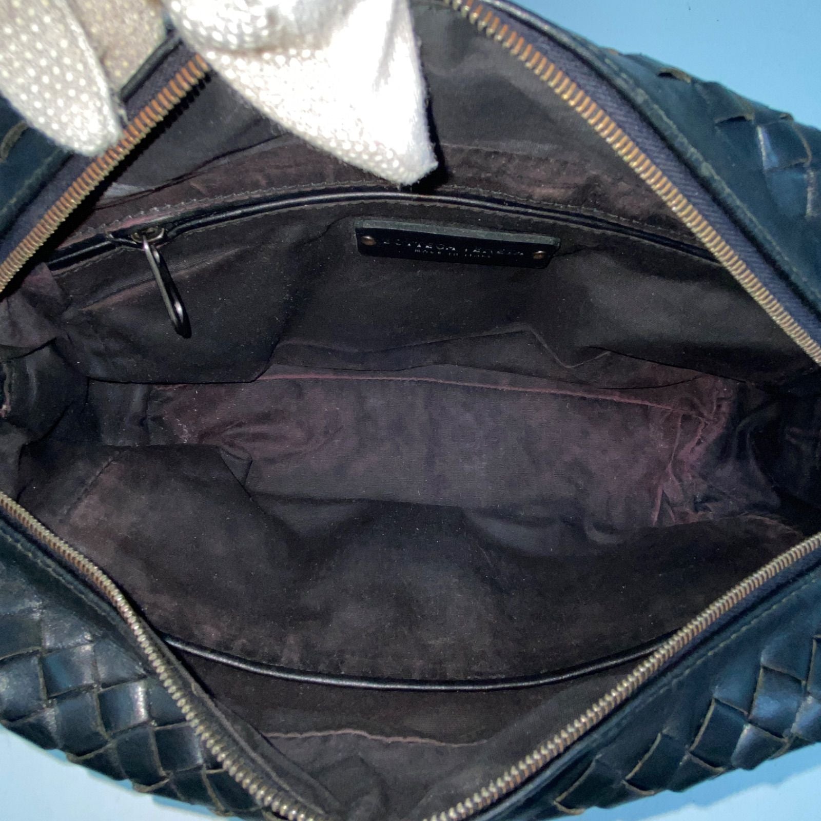 Bottega Veneta Clutch Pouch Intre Black — view 9