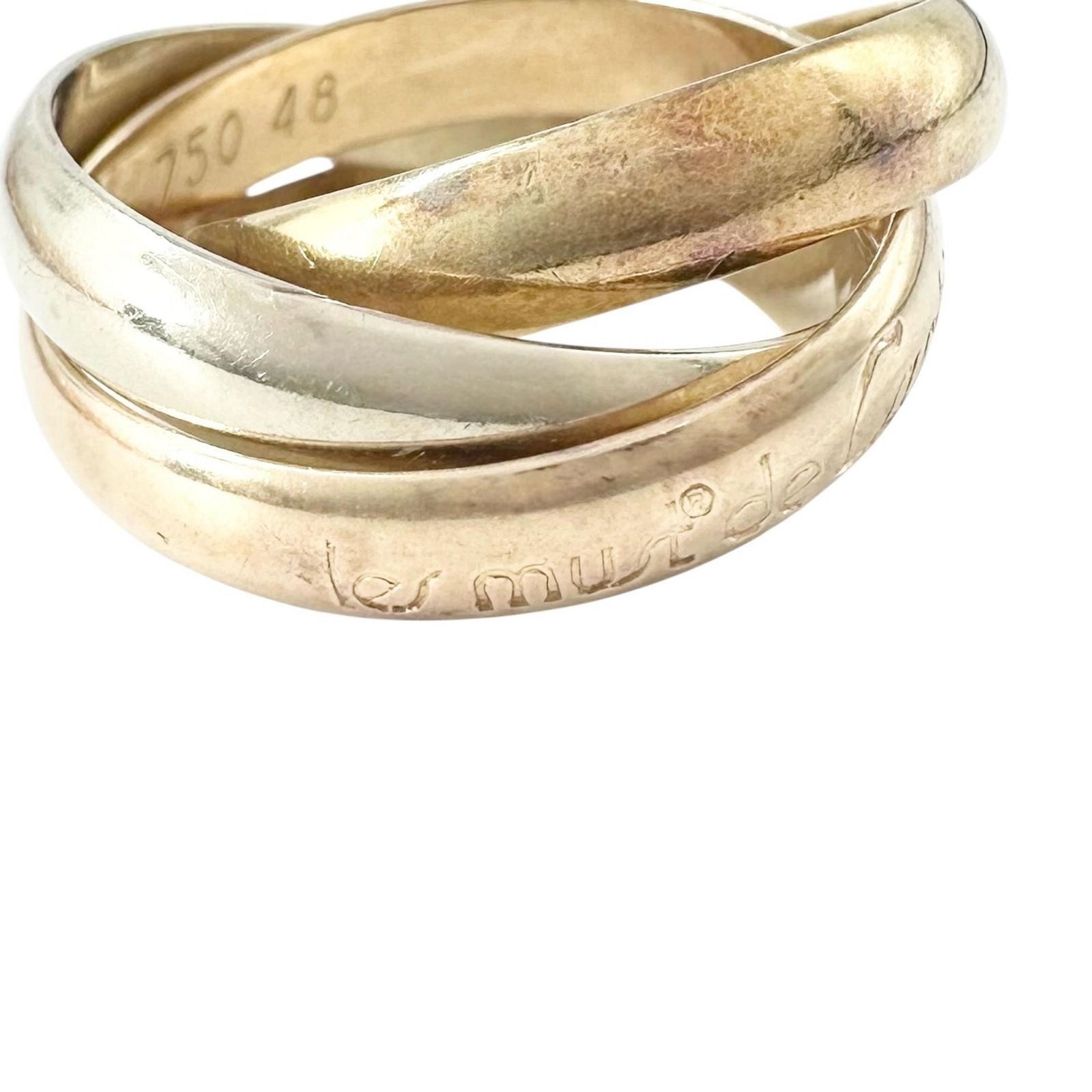 Cartier Ring Trinity 750 Gold — view 4