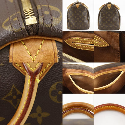 Louis Vuitton Speedy 35 Mini Boston Monogram Canvas Brown Handbag — view 8