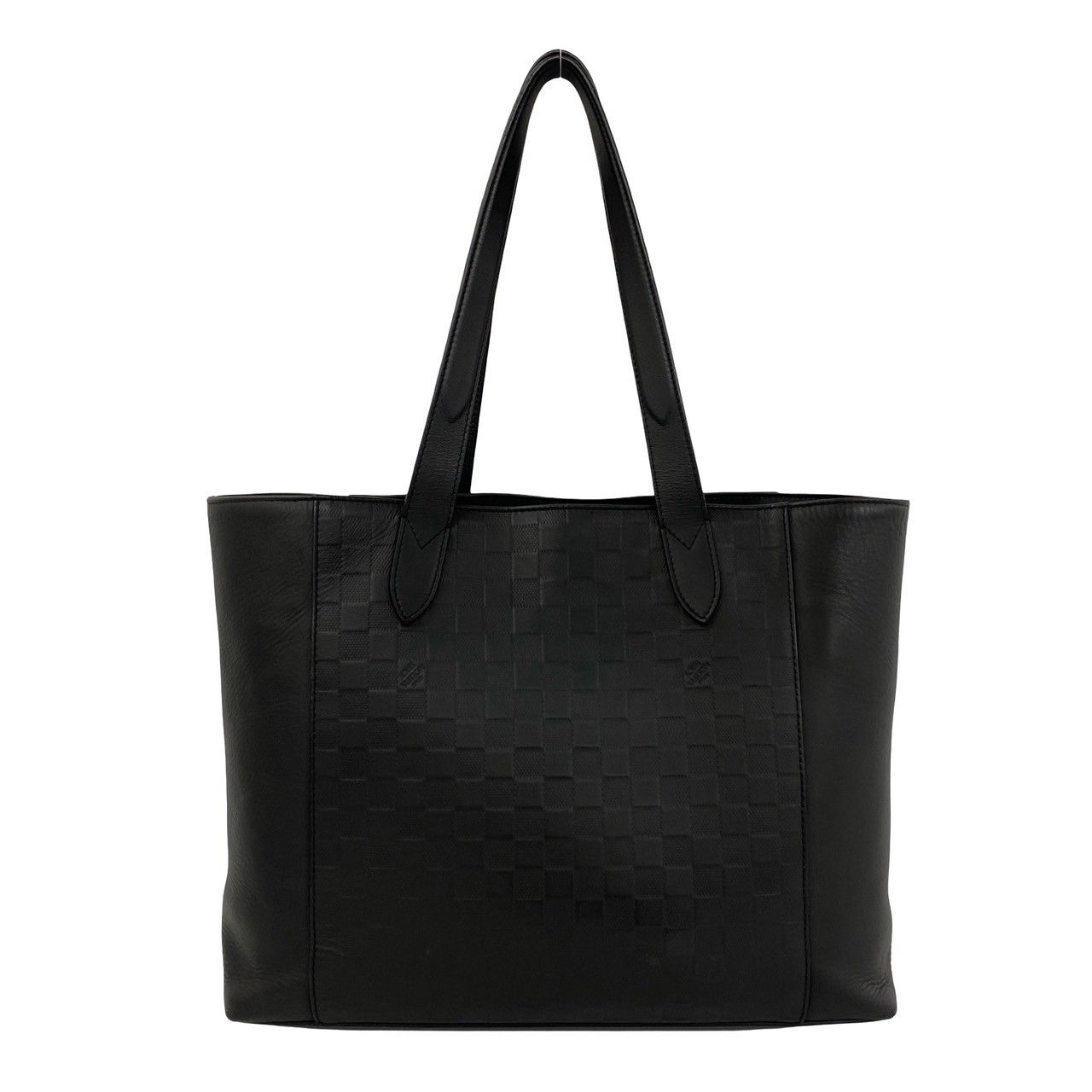 Louis Vuitton Cabas Voyage Damier Infini Leather Tote Business Black — view 3
