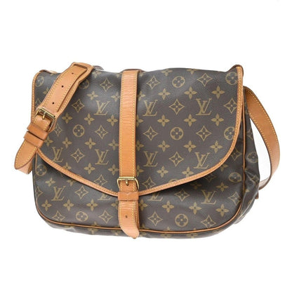 Louis Vuitton Saumur 35 Shoulder Bag Monogram Leather