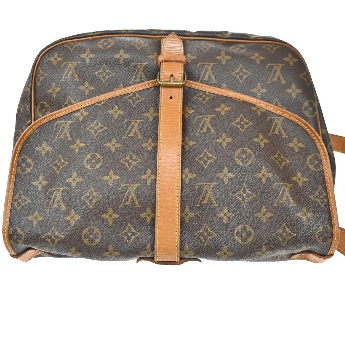 Louis Vuitton Saumur 35 Shoulder Bag Monogram Leather — view 5