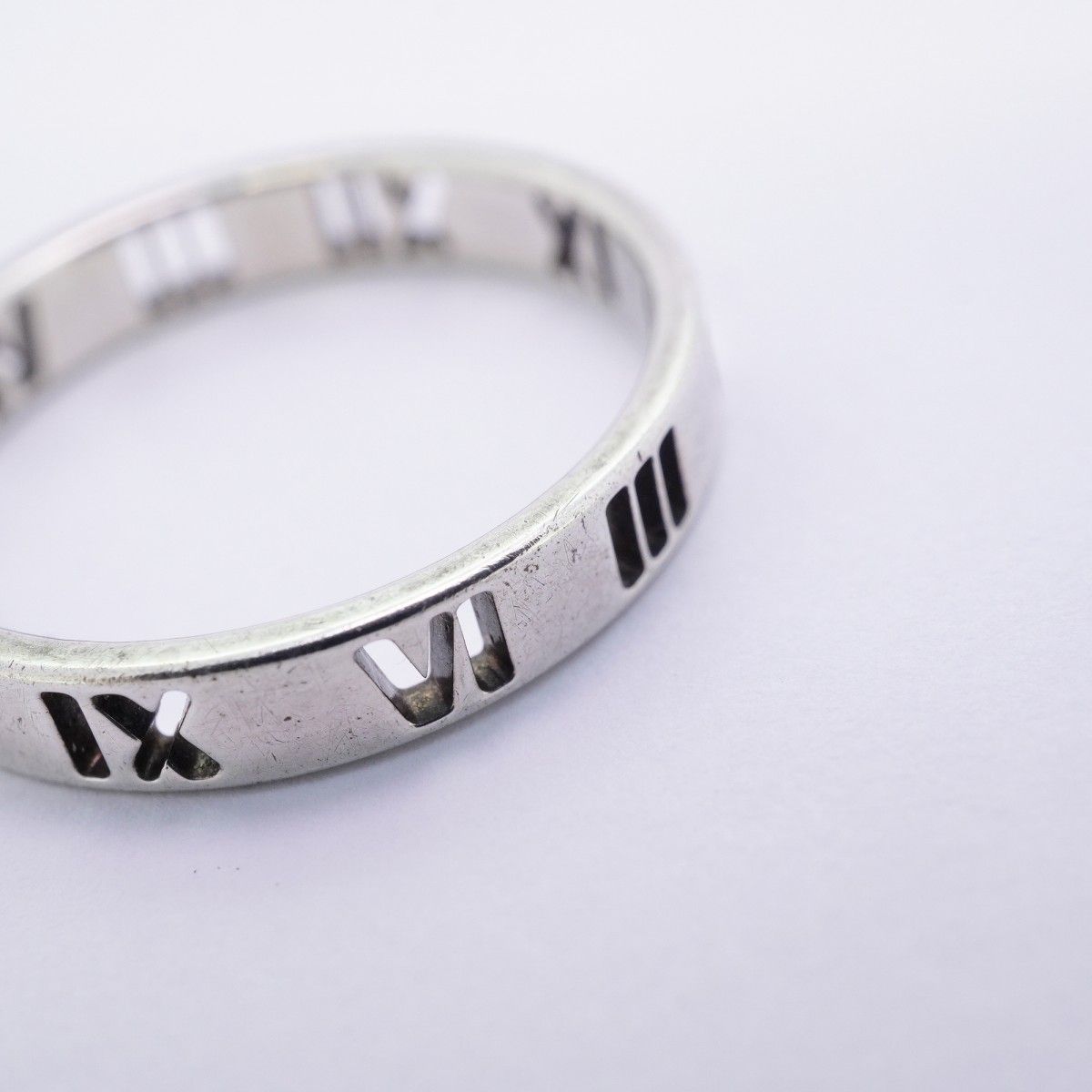 Tiffany & Co Ring Atlas Earrings 925 Sterling Silver No 18 — view 7