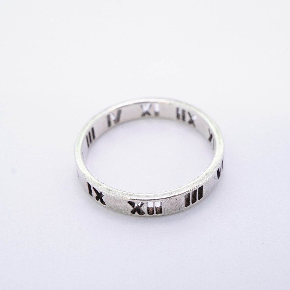 Tiffany & Co Ring Atlas Earrings 925 Sterling Silver No 18 — view 3