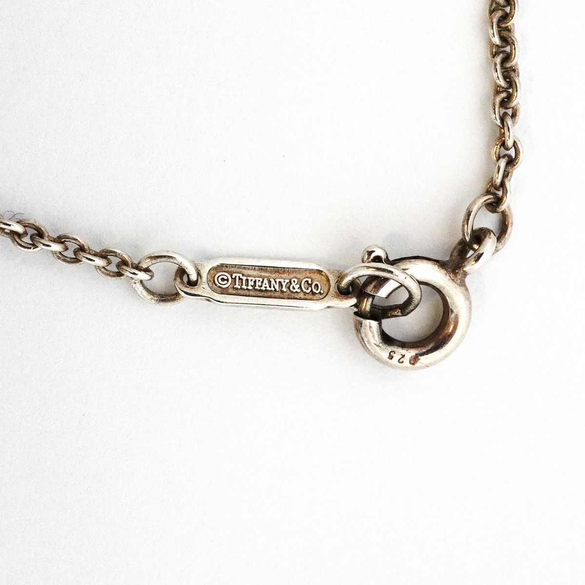 Tiffany & Co Necklace Cross Stitch Silver — view 4