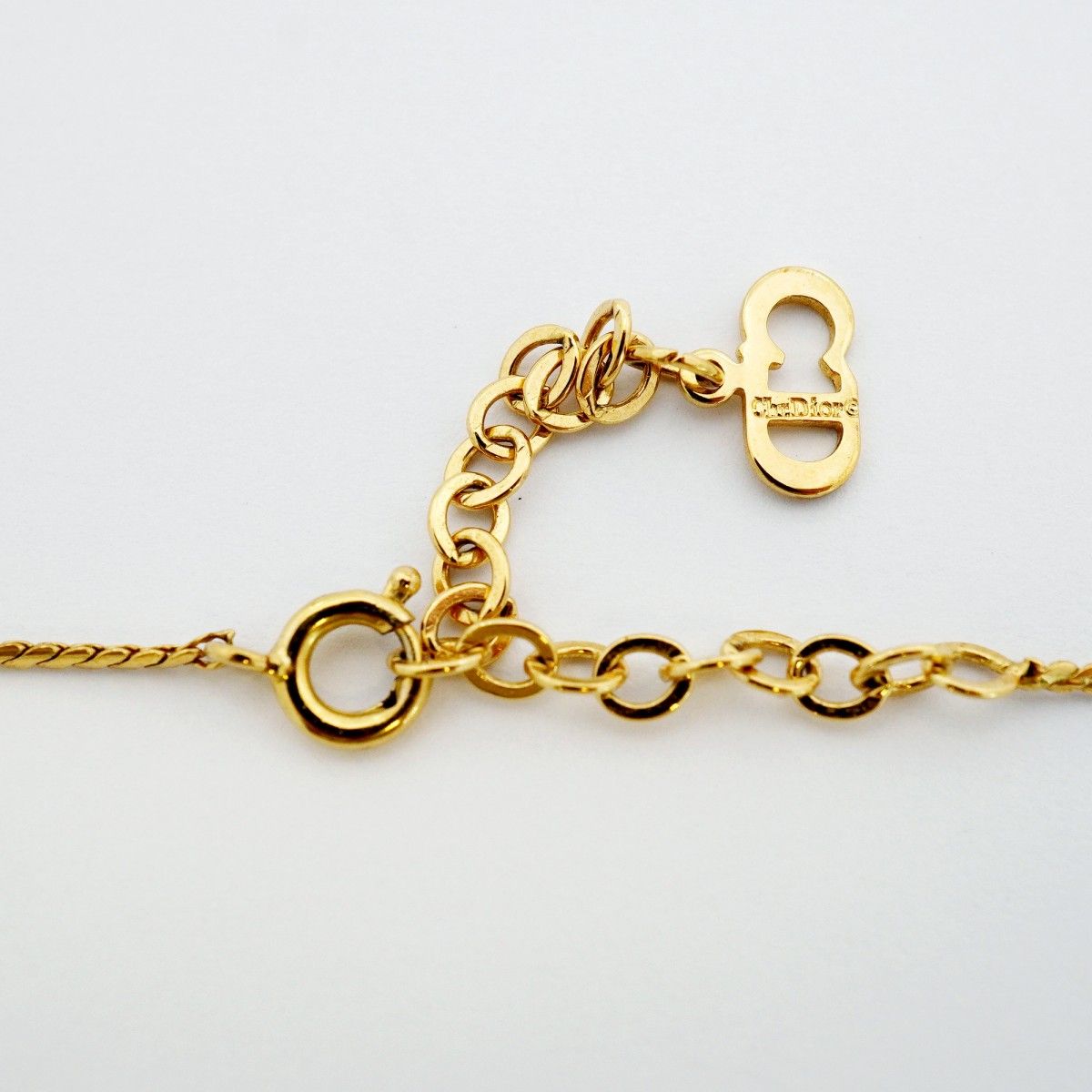 Dior Necklace CD Logo Gold Plated — view 4