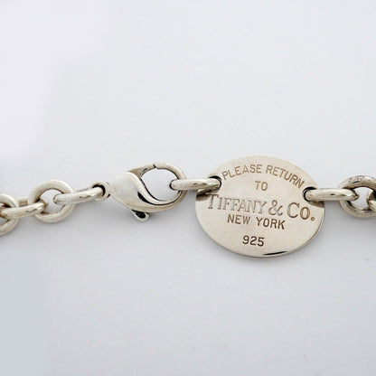 Tiffany & Co Necklace Return to Oval Silver — view 4