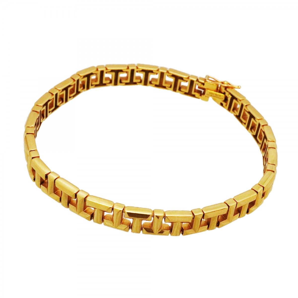 Tiffany & Co Bracelet T Tru Narrow 18k Yellow Gold