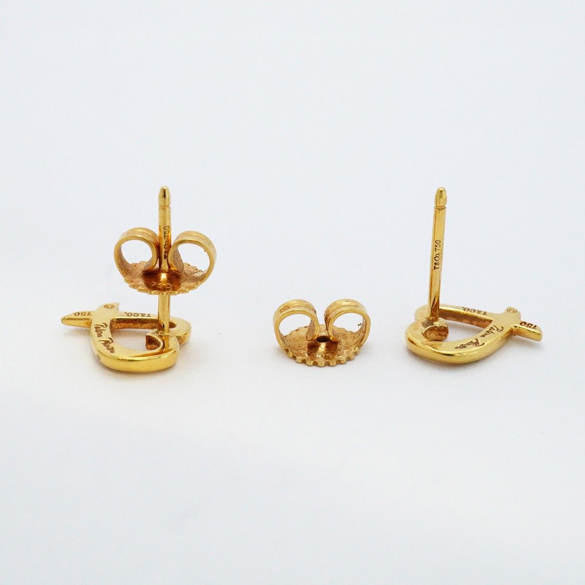 Tiffany & Co Earrings Loving Heart 18k Yellow Gold — view 3