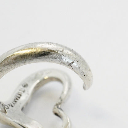 Tiffany & Co Ring Open Heart 925 Sterling Silver — view 8