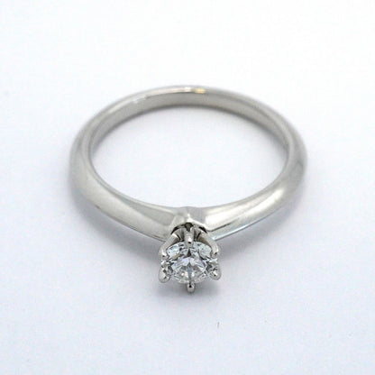 Tiffany & Co Ring Solitaire Platinum Diamond — view 3