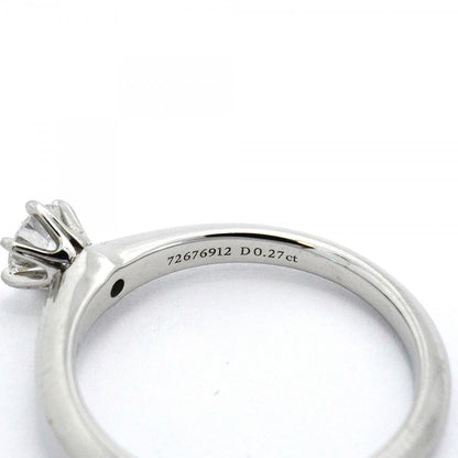 Tiffany & Co Ring Solitaire Platinum Diamond — view 5
