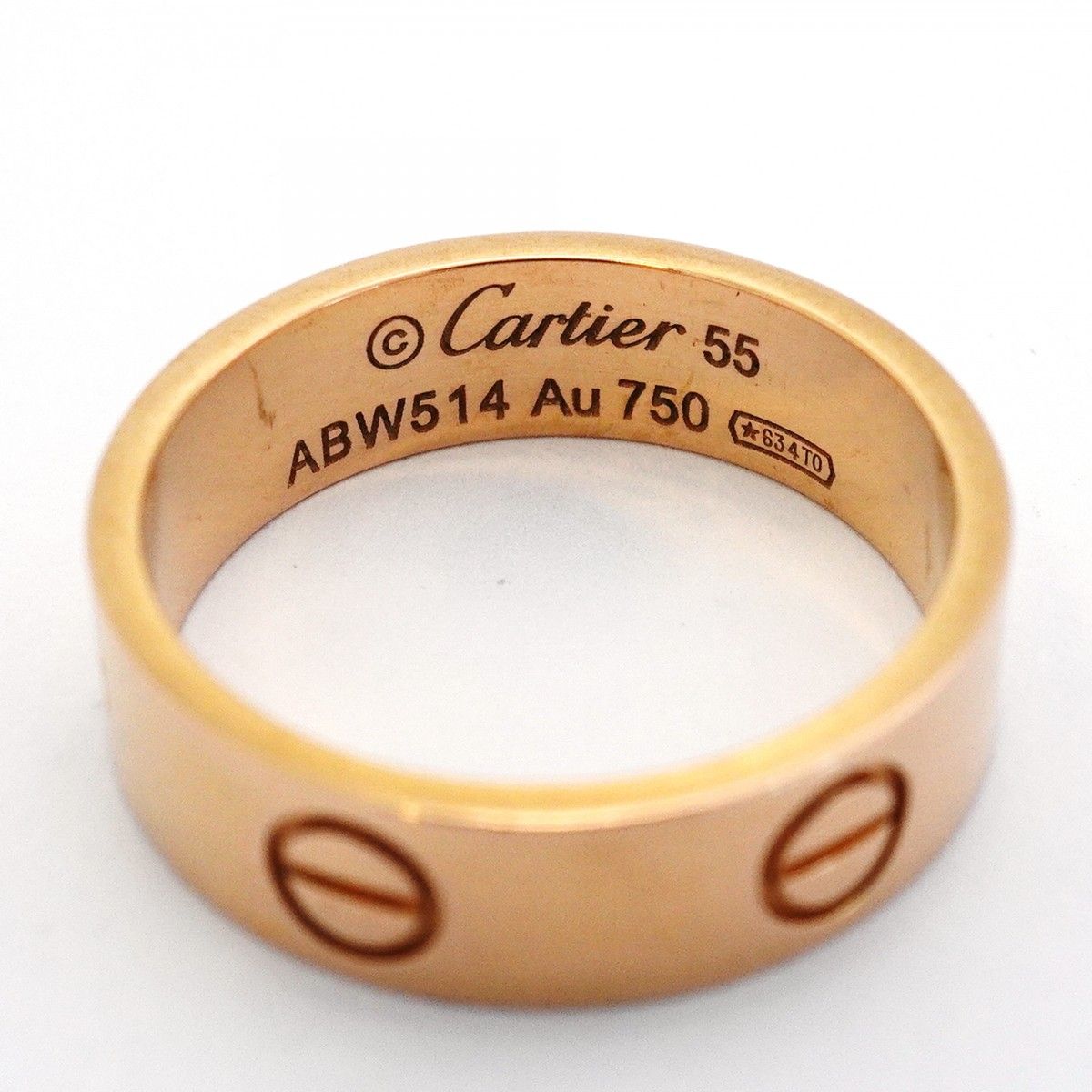 Cartier Ring Love 18k Pink Gold — view 4