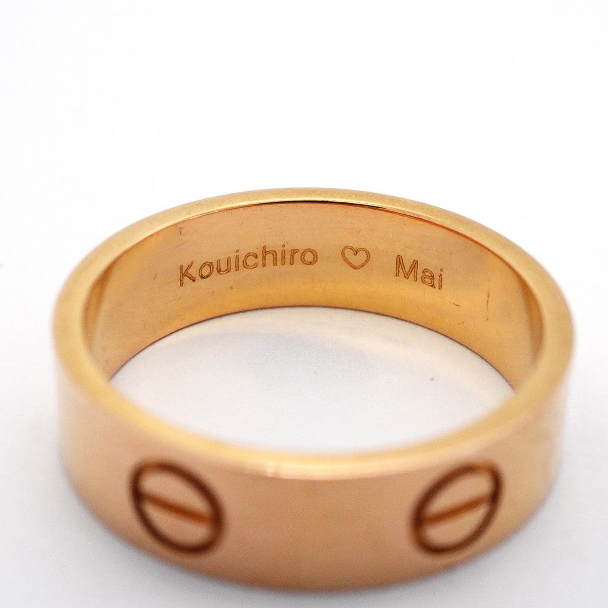 Cartier Ring Love 18k Pink Gold — view 5