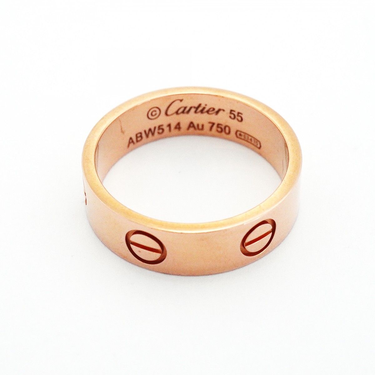Cartier Ring Love 18k Pink Gold — view 3