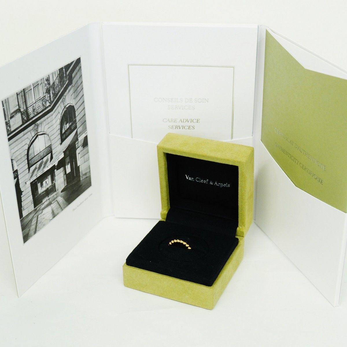 Van Cleef & Arpels Ring Perlee 18k Yellow Gold — view 6