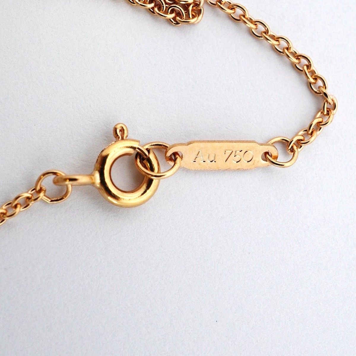 Tiffany & Co Bracelet Ttwo Double Chain 18k Pink Gold Diamond — view 5
