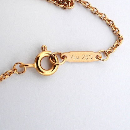 Tiffany & Co Bracelet Ttwo Double Chain 18k Pink Gold Diamond — view 5