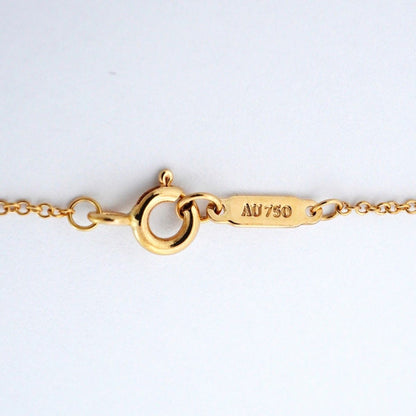 Tiffany & Co Necklace Sentimental Heart 18k Pink Gold Diamond — view 5