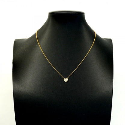 Tiffany & Co Necklace Sentimental Heart 18k Pink Gold Diamond — view 7