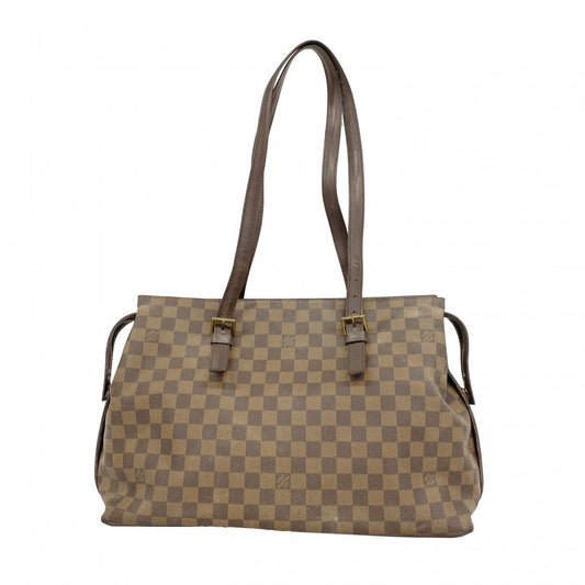 Louis Vuitton Shoulder Bag Damier Chelsea Ebene
