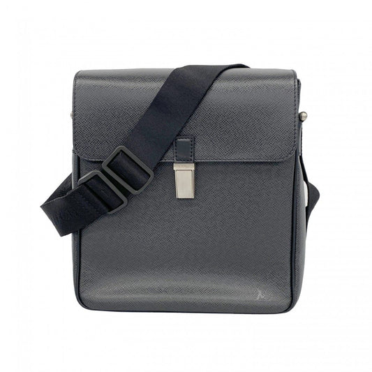 Louis Vuitton Shoulder Bag Taiga Yaranga Ardoise