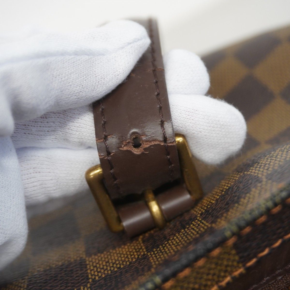 Louis Vuitton Shoulder Bag Damier Chelsea Ebene — view 8