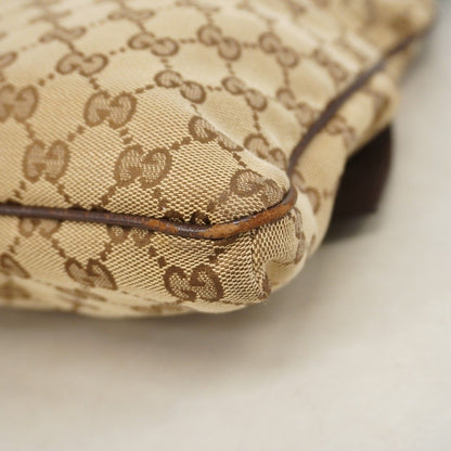 Gucci Shoulder Bag GG Supreme Sherry Line Canvas Brown Beige Silver — view 6