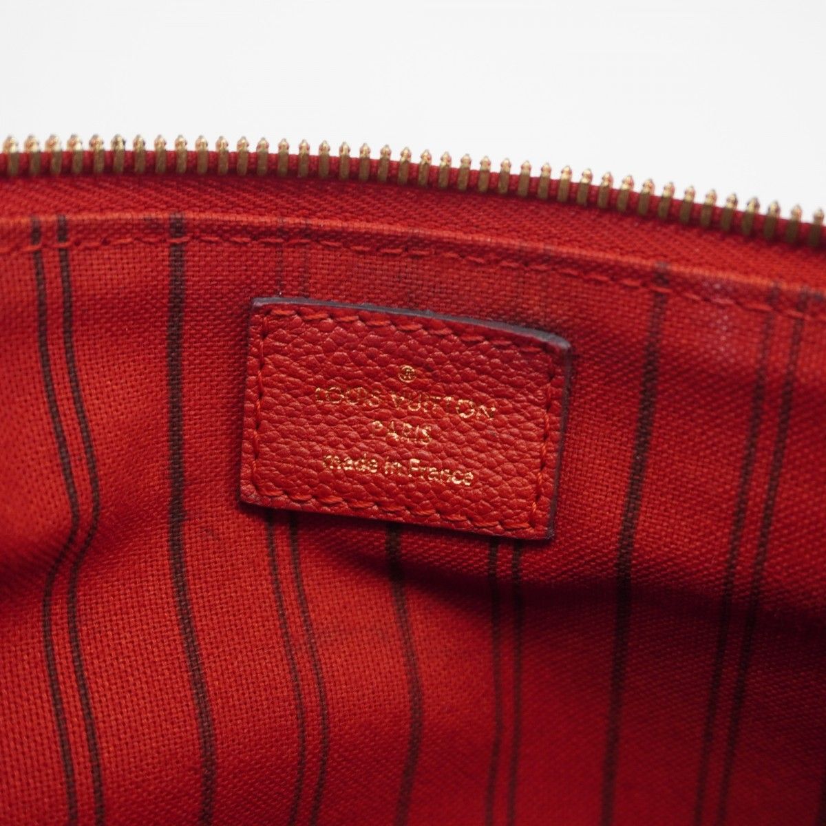 Louis Vuitton Handbag Monogram Empreinte Bastille PM Cerise — view 5