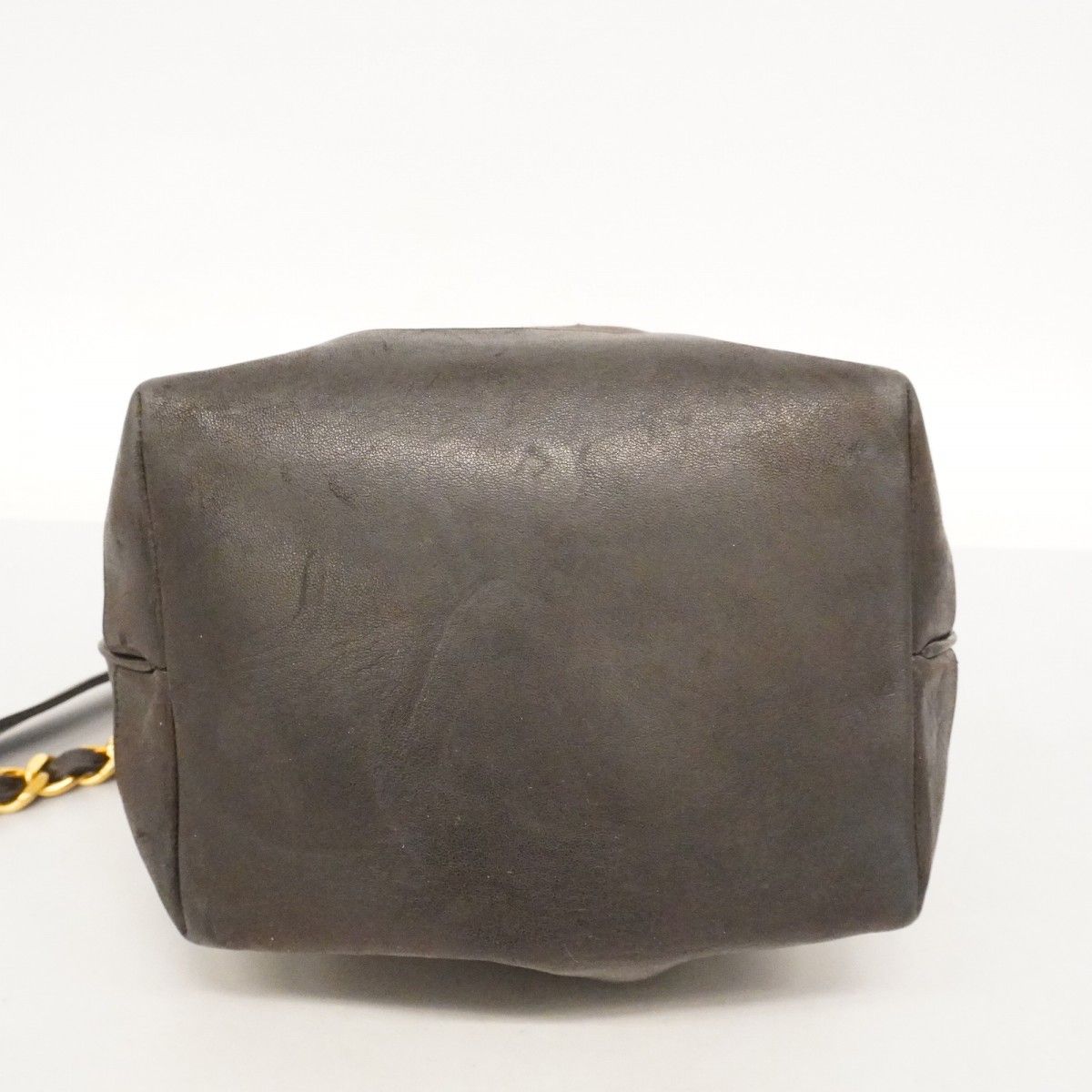 Chanel Shoulder Bag Lambskin Black Gold — view 3