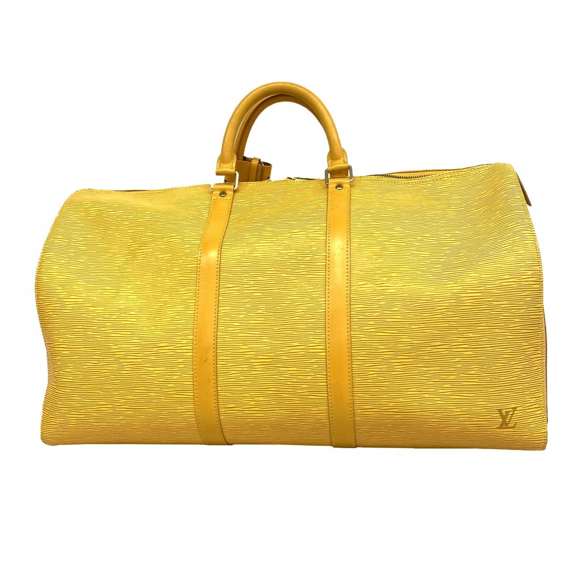 Louis Vuitton Boston Bag Epi Keepall 50 Jaune