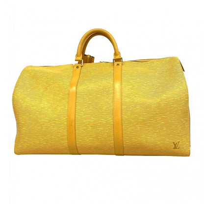 Louis Vuitton Boston Bag Epi Keepall 50 Jaune
