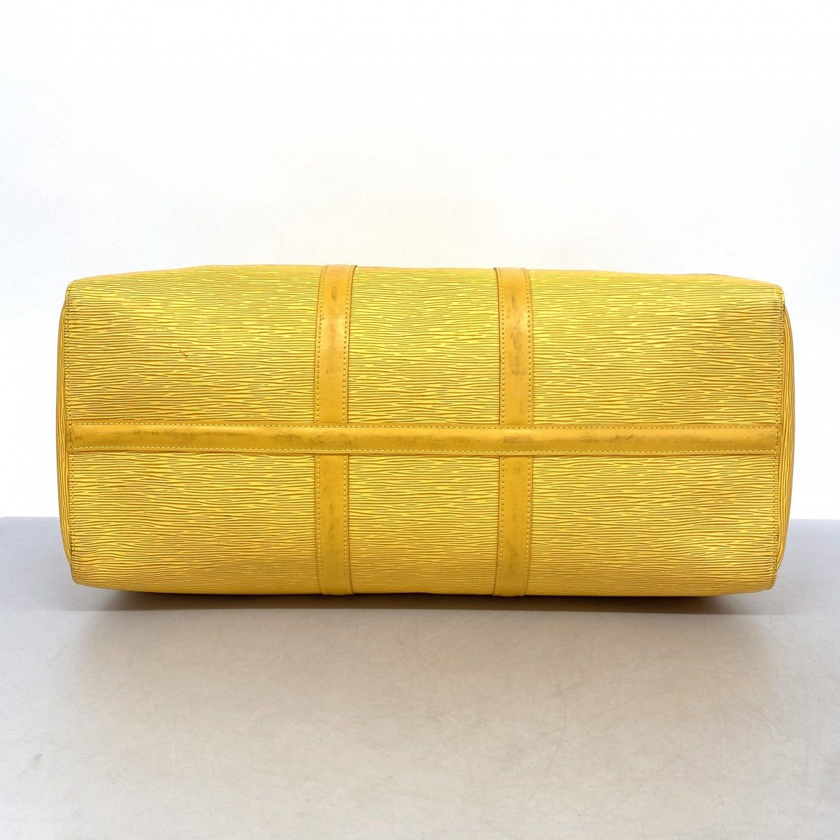 Louis Vuitton Boston Bag Epi Keepall 50 Jaune — view 3