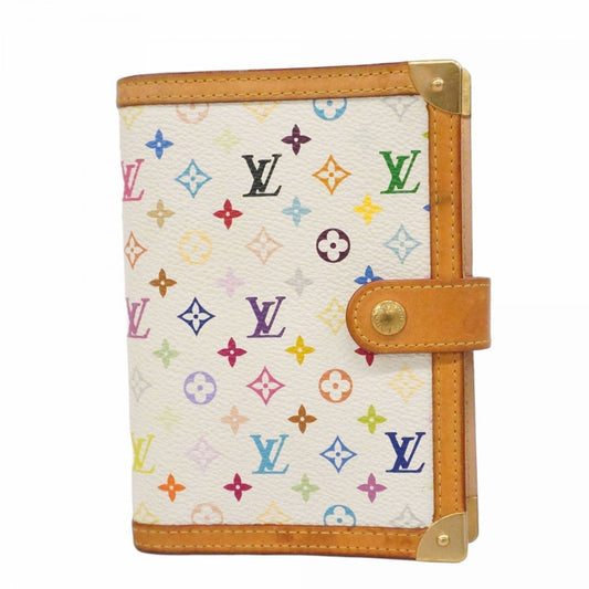 Louis Vuitton Notebook Cover Monogram Multi Color Agenda PM Blanc