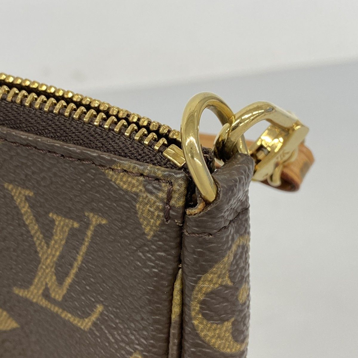 Louis Vuitton Pouch Monogram Pochette Brown — view 6