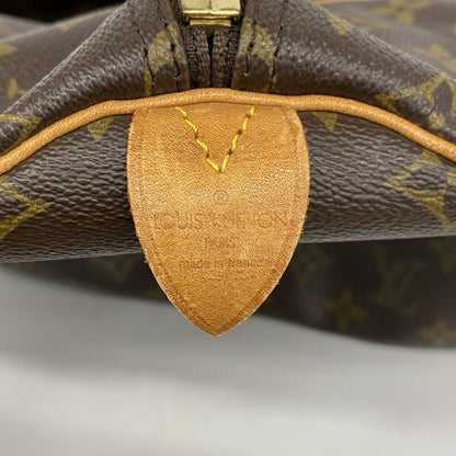 Louis Vuitton Boston Bag Monogram Keepall 55 Brown — view 5