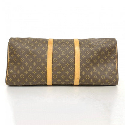 Louis Vuitton Boston Bag Monogram Keepall 55 Brown — view 3