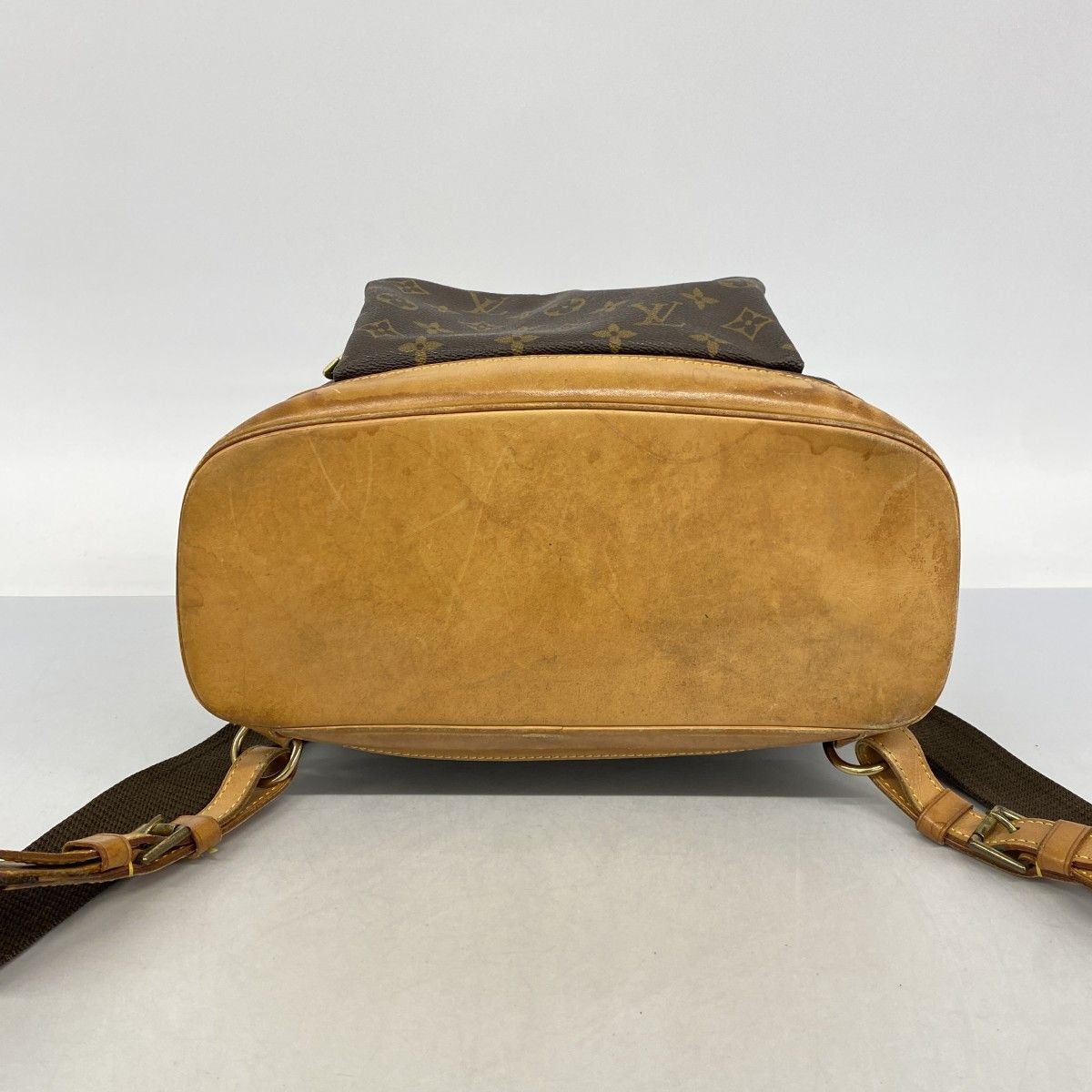 Louis Vuitton Backpack Monogram Montsouris GM Brown — view 3