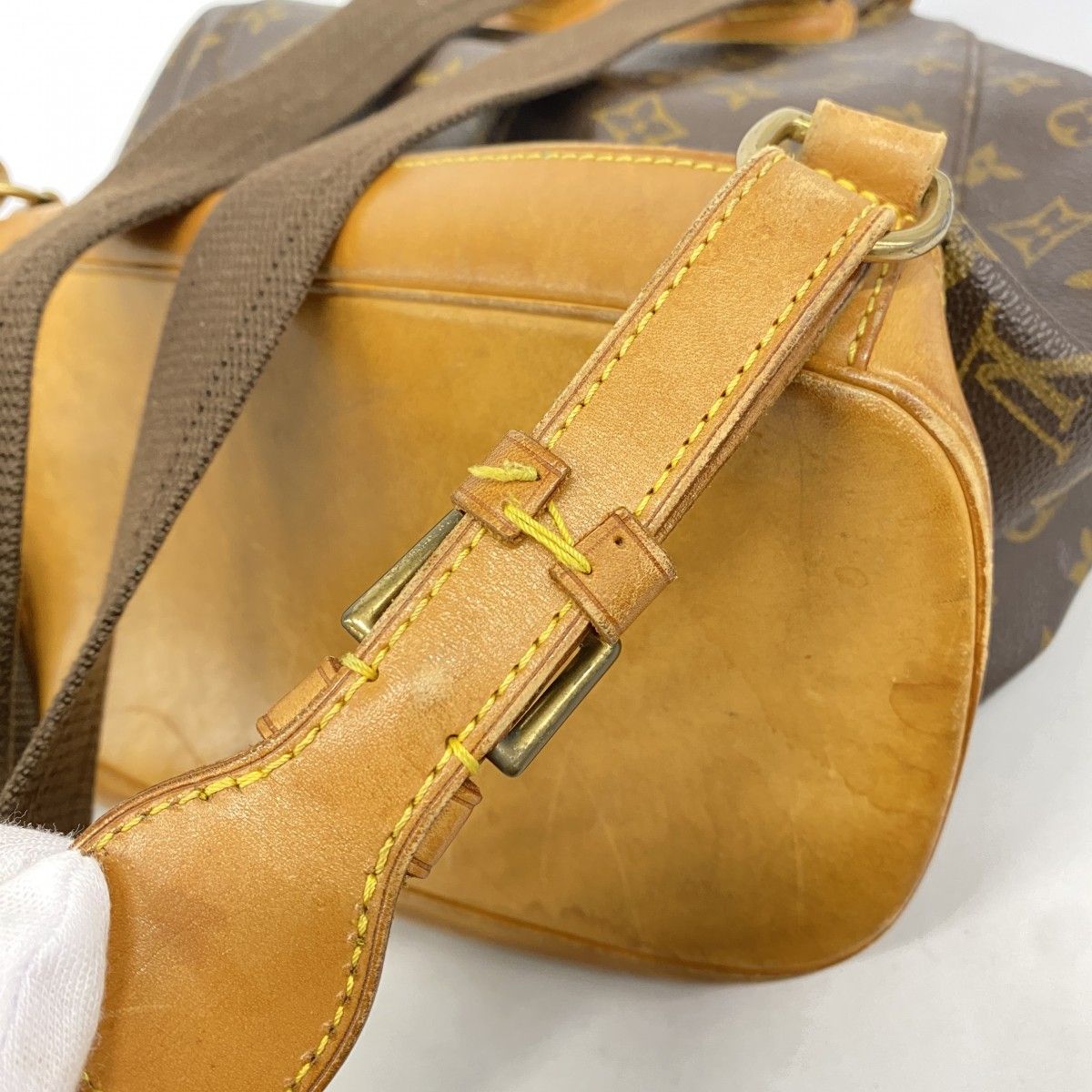 Louis Vuitton Backpack Monogram Montsouris GM Brown — view 6