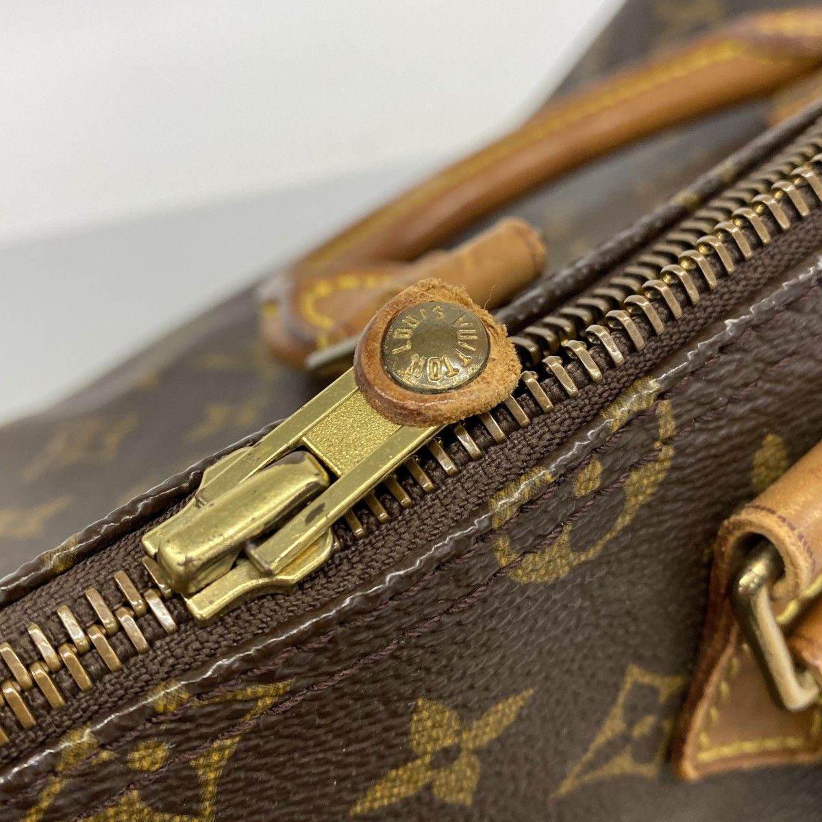 Louis Vuitton Handbag Monogram Speedy 35 Brown — view 6