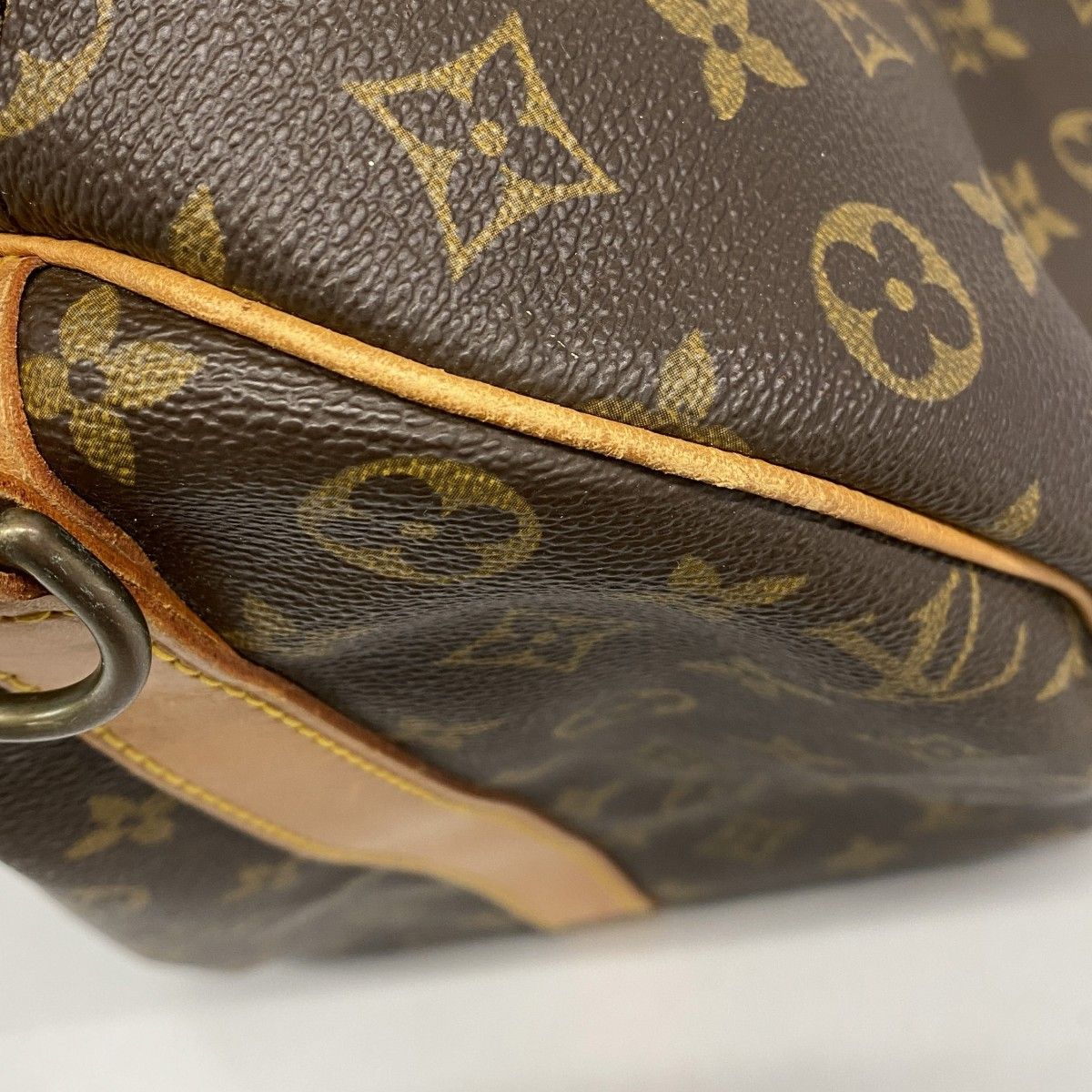 Louis Vuitton Boston Bag Monogram Keepall Bandouliere 50 Brown — view 8