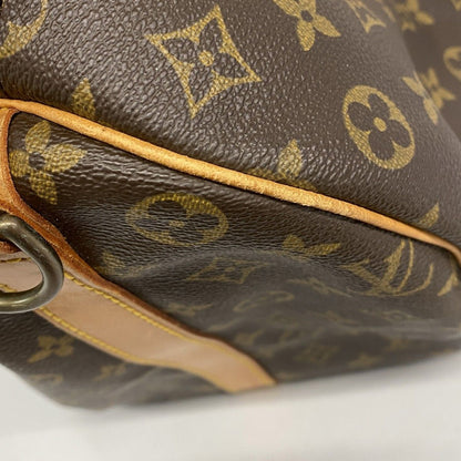 Louis Vuitton Boston Bag Monogram Keepall Bandouliere 50 Brown — view 8