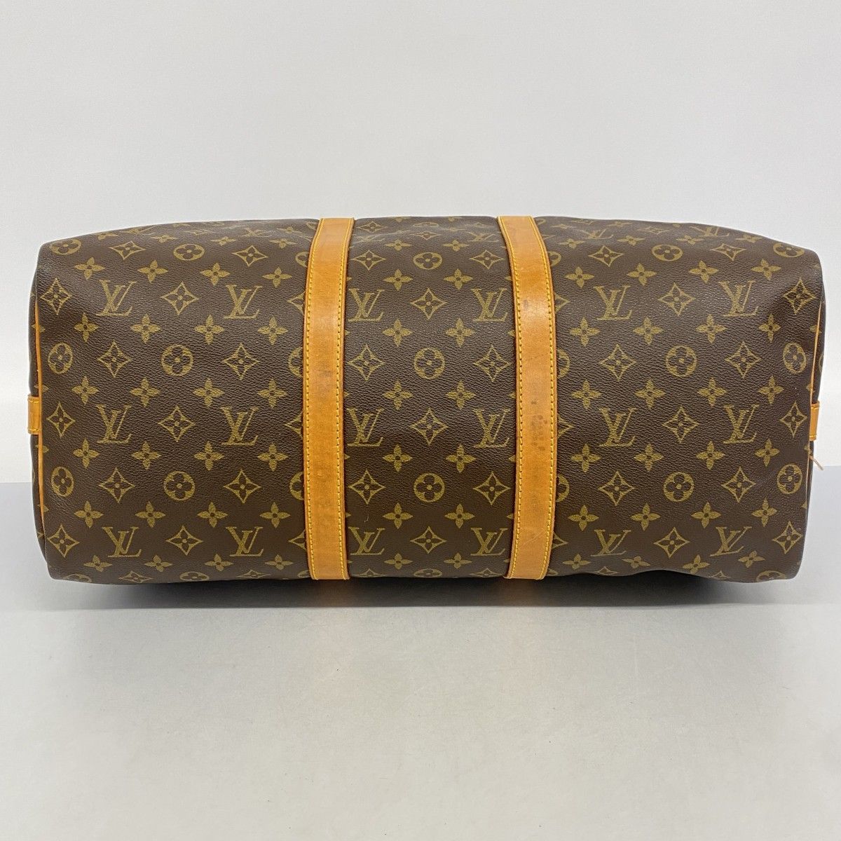 Louis Vuitton Boston Bag Monogram Keepall Bandouliere 50 Brown — view 3